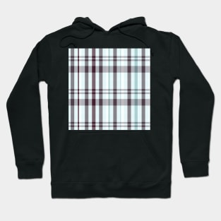 Winter Aesthetic Catriona 1 Hand Drawn Textured Plaid Pattern Hoodie